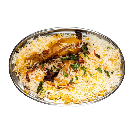 Desi Dum Chicken Biryani