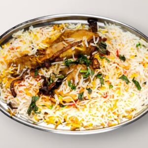 Desi Dum Chicken Biryani