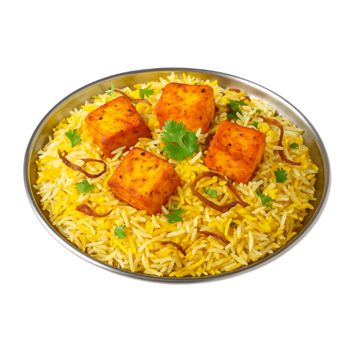Paneer Tikka Biryani