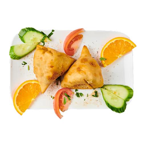 Samosa (2 pieces, vegan)