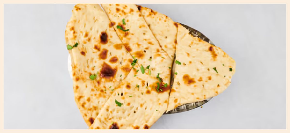 Best Garlic Naan - Mezban Restaurant